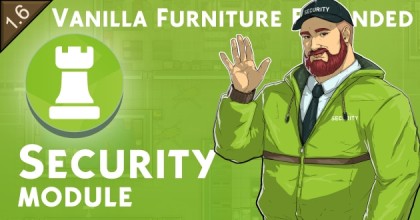 Vanilla Furniture Expanded - Security