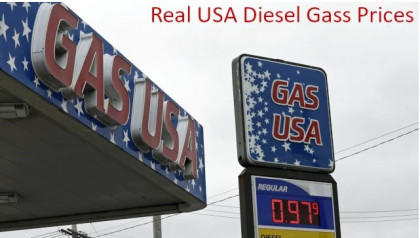 Real USA Diesel Gas Prices