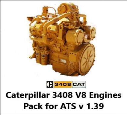 Caterpillar 3408 V8 (With Electric Start)
