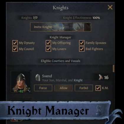 Knight Manager