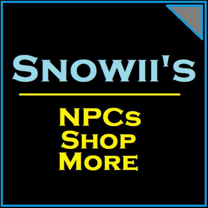 Snowii's NPCs Shop More