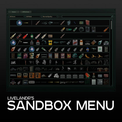 Livelandr's Sandbox Menu
