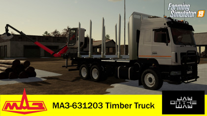 МАЗ 631203 Timber Truck