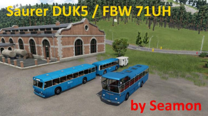 Saurer DUK5 und FBW 71UH
