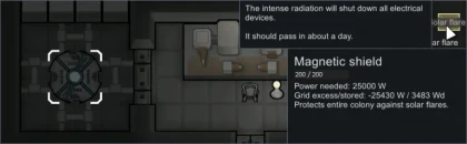 RT Solar Flare Shield