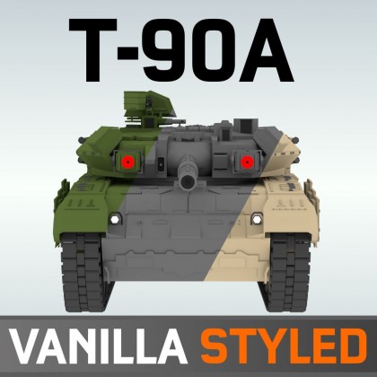 [T-90A+ Vladimir] Vanilla Styled + Vehicle Color Variants [Commission]