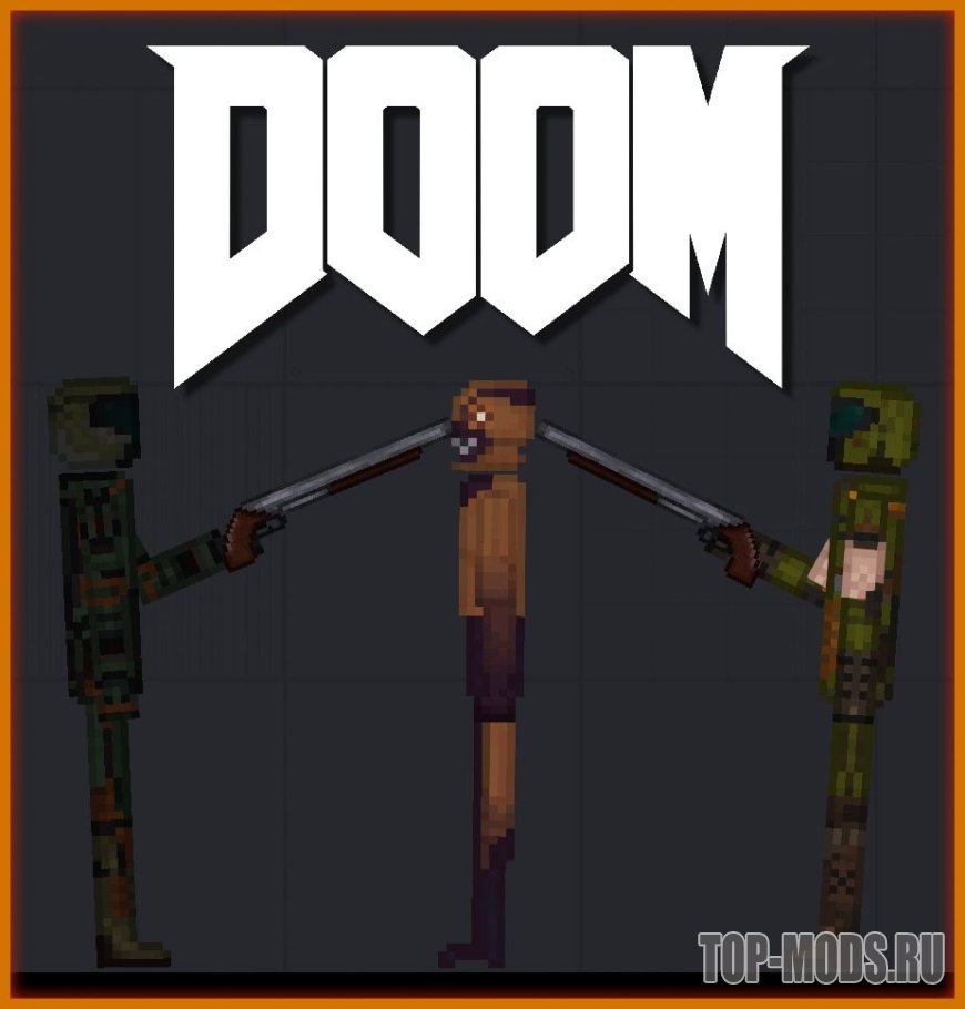 Мод «DOOM MOD» для People Playground | Скачать моды на People Playground