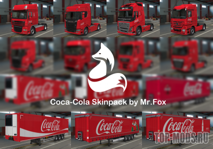 Пак скинов Coca-Cola от Mr.Fox