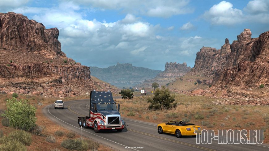 American Truck Simulator - Юта: Живописные виды