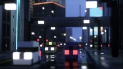 Cyberpunk City mini map (Alpha) 1