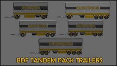 BDF Tandem Truck Pack 4