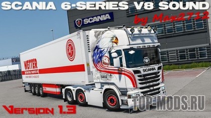 Scania 6-series DC16 V8 sound