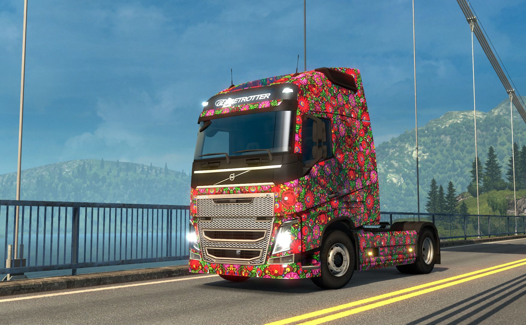 Euro Truck Simulator 2 - Hungarian Paint Jobs Pack.