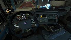 Новый цвет приборки для Scania Stremline 0