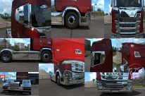 Scania S & R Next Gen Accessories Chrome 2