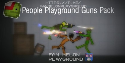 Мод-пак оружий из игры "People Playground"
