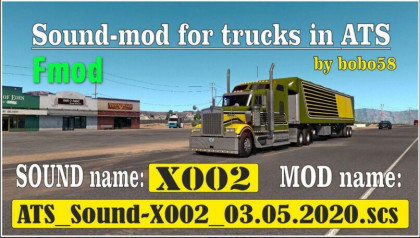 Звуки для American Truck Simulator