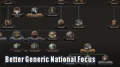 Better Generic Focus Tree