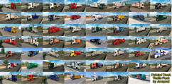 Painted Truck Traffic Pack 1