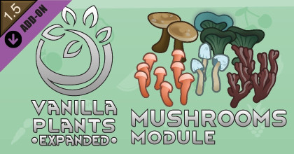 Vanilla Plants Expanded - Mushrooms
