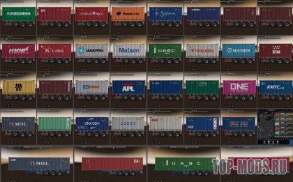 Shipping Container Cargo Pack + AI Traffic