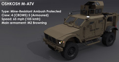 Oshkosh M-ATV (Spec Ops Project) 1