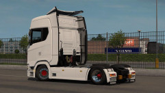 Low deck chassis addon for Scania S&R Nextgen 2