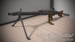 [WW2 Collection] MG42 remake 3