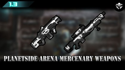 Planetside arena weapons