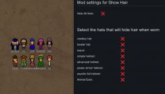 [CAT] Show Hair With Hats or Hide All Hats 1