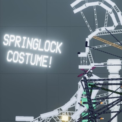 Springlock Costume [ You have to be in beta for it to spawn ]