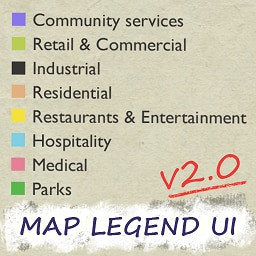 Map Legend UI