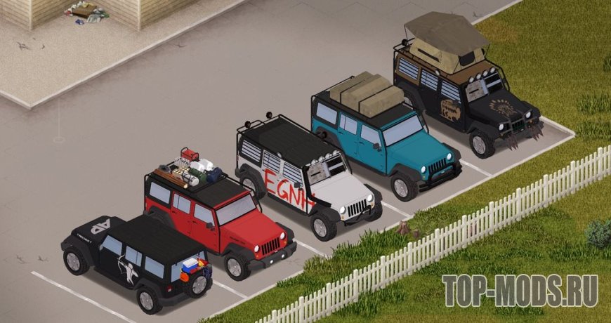 Project zomboid тюнинг машины