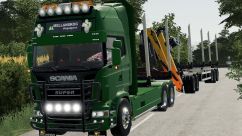 Scania R730 Log Truck 0