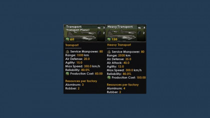 Better Transport Planes - New Heavy Transport Plane - Can create Variants