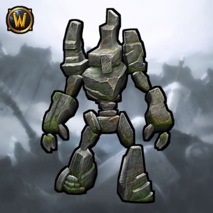 [World of Warcraft] Stone Construct Playermodel+ (Custom Animations)