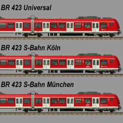 S-Bahnen BR 423/422/430 0