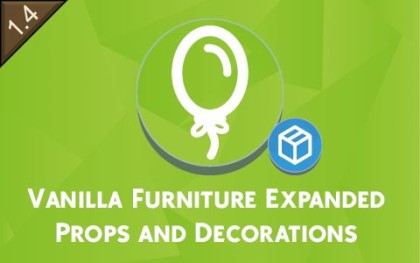 Vanilla Furniture Expanded - Props and Decor