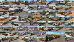 Overweight Trailers and Cargo Pack 1