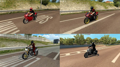 Motorcycle Traffic Pack