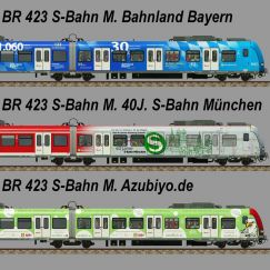 S-Bahnen BR 423/422/430 2