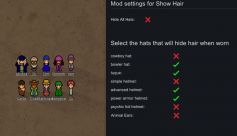 [CAT] Show Hair With Hats or Hide All Hats 0