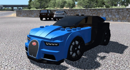 Bugatti Chiron Lego Car