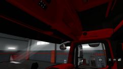 Mercedes Actros MP4 Red&Black Interior 1