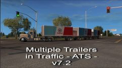 Multiple Trailers in Traffic 6