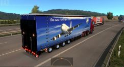 Прицепы Krone 4achs Jumbo Curtainsider в трафик 6