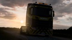 Желтые передние габаритные огни для Scania 2016 5