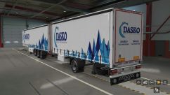 Dasko для грузовика Volvo FH 2012 и собственных прицепов 6