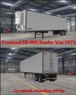 Fruehauf FB 40ft Refregerator Van 1971 2