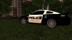 Ford Mustang Shelby GT500 Police 1